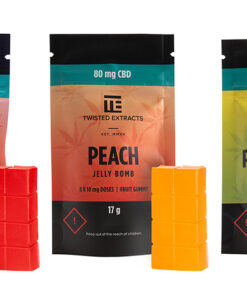 Twisted Extracts CBD Jellybomb 80mg