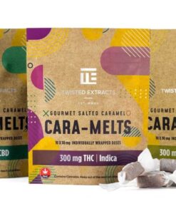 Twisted Extracts Salted Cara-Melts (Indica, Sativa, CBD)