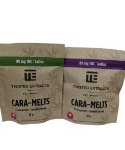 Twisted Extracts THC Cara-Melts 80mg