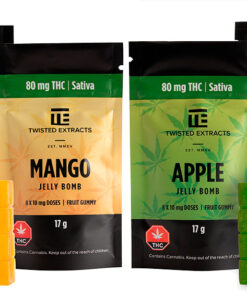 Twisted Extracts Jellybomb Sativa 80mg