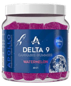 D9 THC + CBD Gummies Watermelon